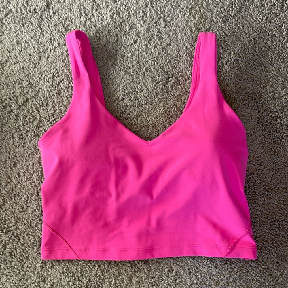 Lululemon Align Cropped Tank A/B Cup Size 8